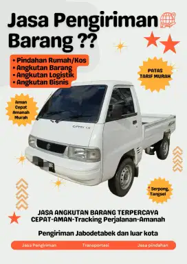 Jasa Kirim Barang / Jasa pindahan