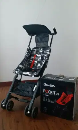 Cocolatte pockit stroller preloved seperti baru