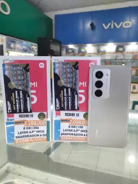 Redmi 15 ram 8/128 gb batree super gede