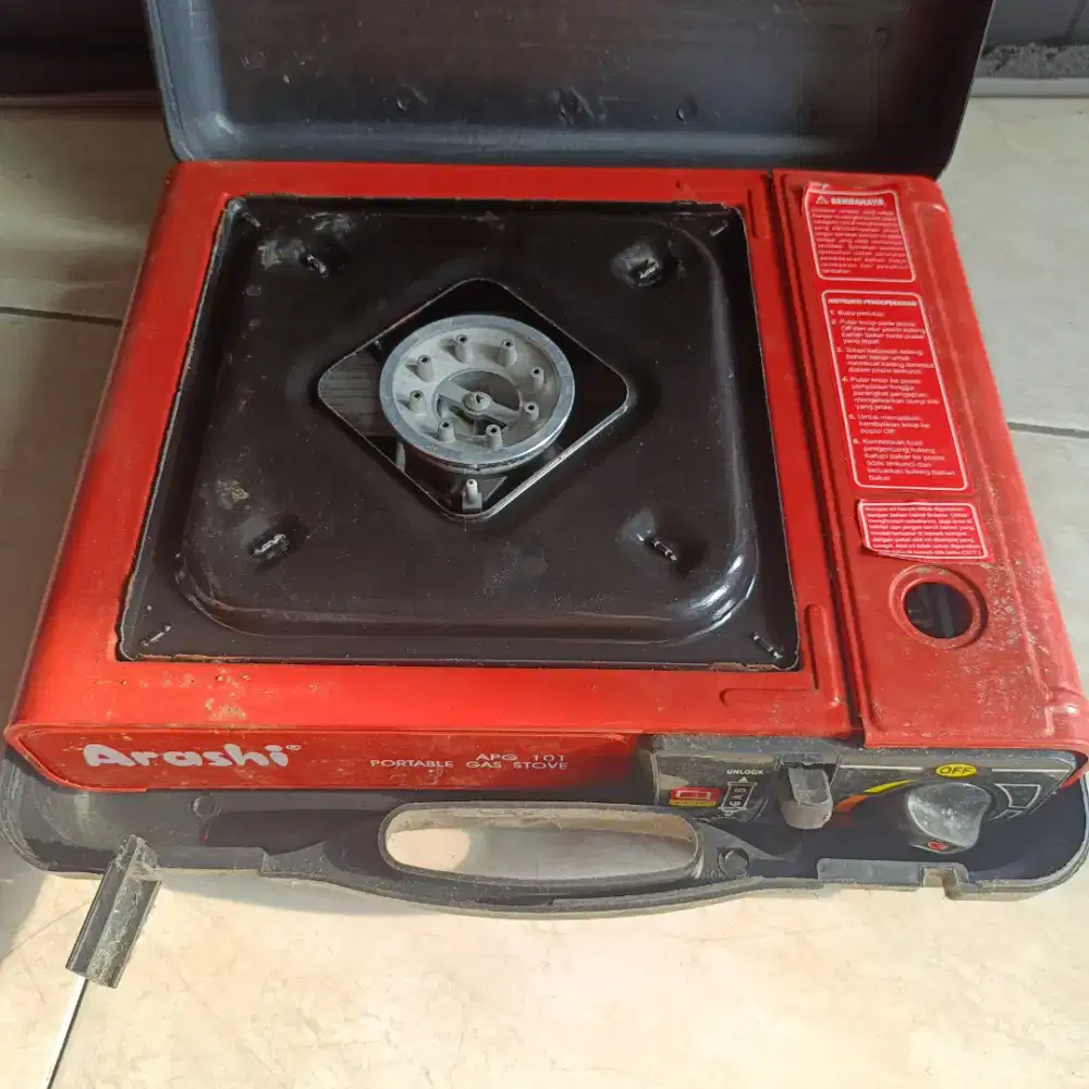 Kompor gas portable arashi