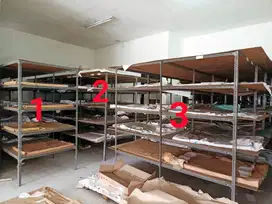 DIJUAL MURAH RAK BESI SIKU LUBANG + TRIPLEK UTUH