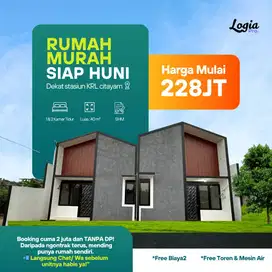 PU Rumah di Depok Cicilan 2 Jutaan Dekat Stasiun
