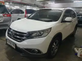 Honda CRV 2.4 2014 Putih Mulus Low KM Tangan Pertama Bagus Sekali Dp 5