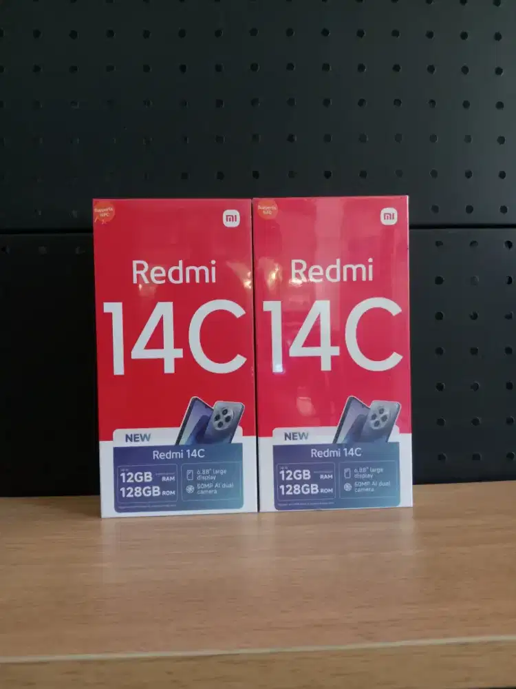 [ Fast respon WA ] Xiaomi Redmi 14C NFC 6+6/128 Garansi resmi 15bln