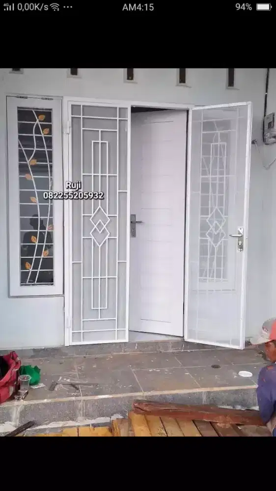 Jasa las pagar. Jendela.  Pintu dll