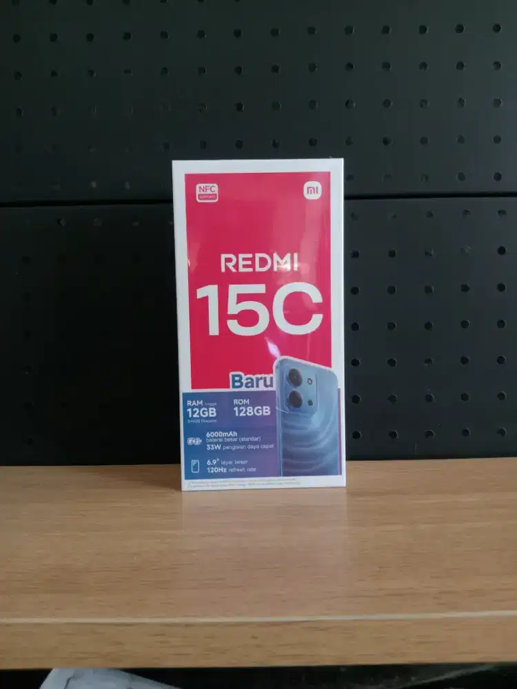 [ Fast respon WA ] Xiaomi Redmi 15C NFC 6+6/128 Garansi resmi 15bln