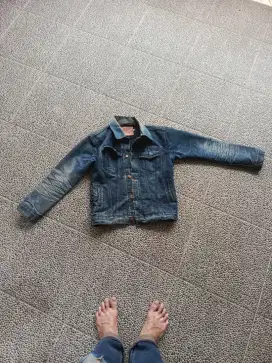 Jaket Denim Fading