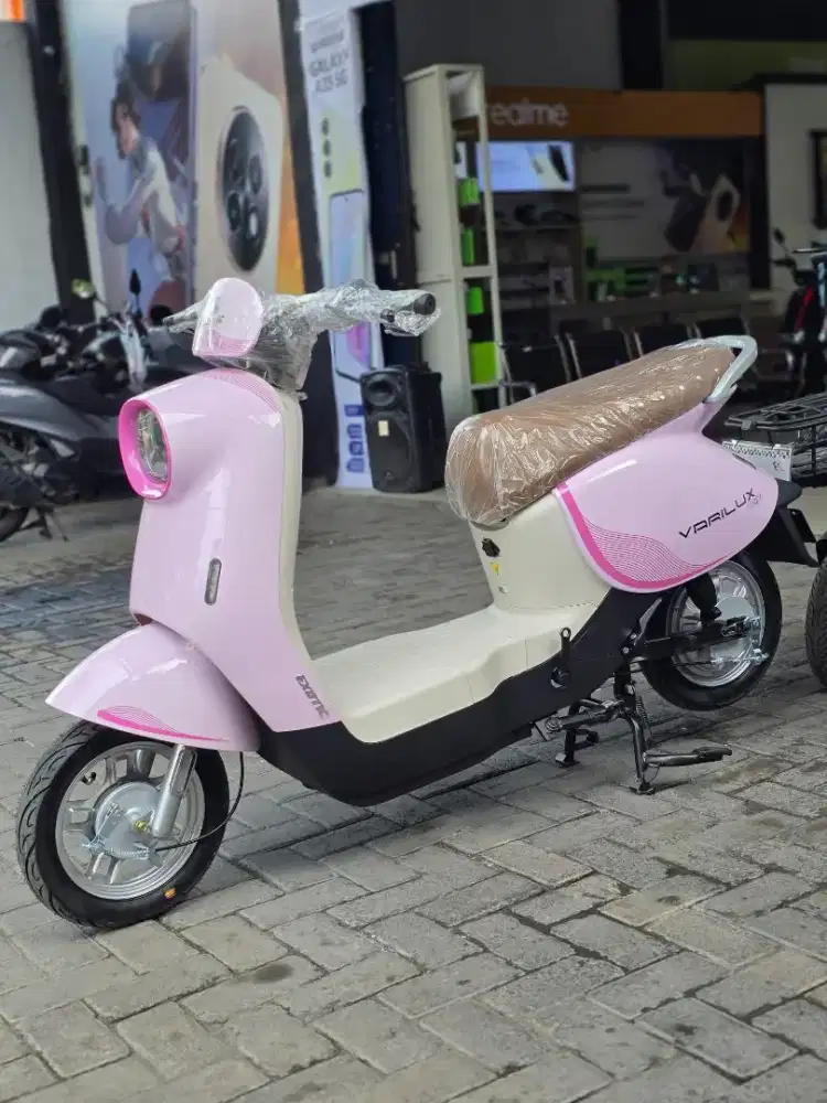 SEPEDA LISTRIK EXOTIC VARILUQ PRO DISKON HARGA RATUSAN RIBU