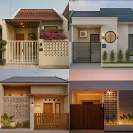 Rumah bagus Bangun baru