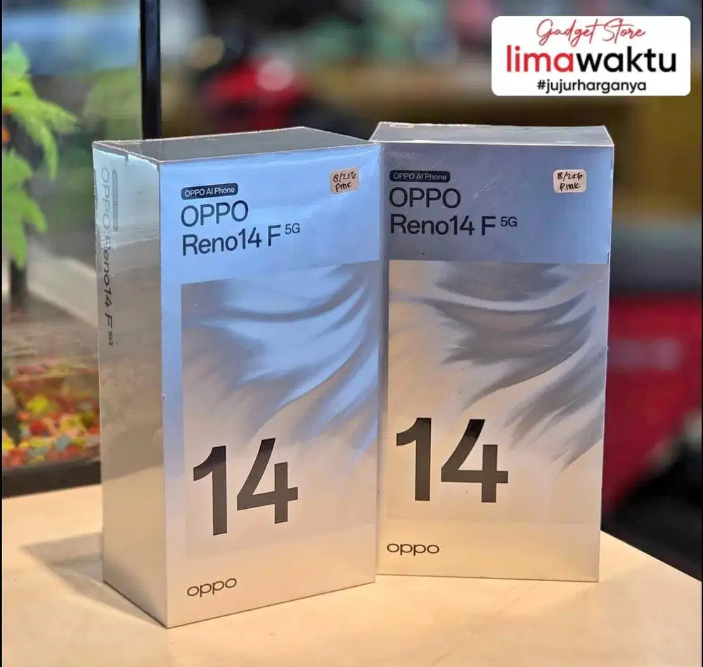 OPPO RENO 14F 5G KREDIT BISA FREE 2X CICAN TANPA DP