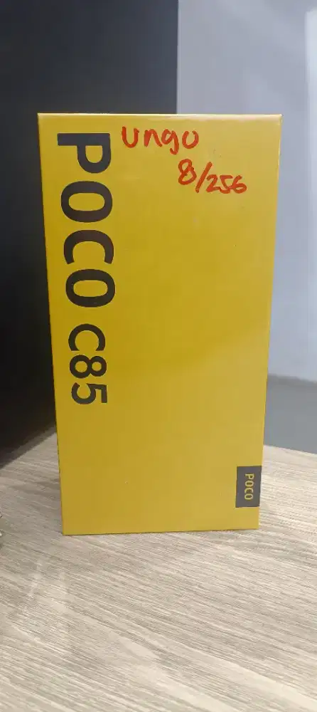 1JTA'AN POCO C85 RAM 8GB ROM 256GB (BARU SEGEL)