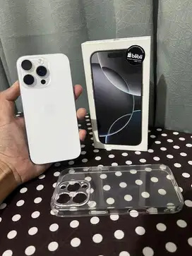 IPhone 16 PRO 128 White Titanium Resmi