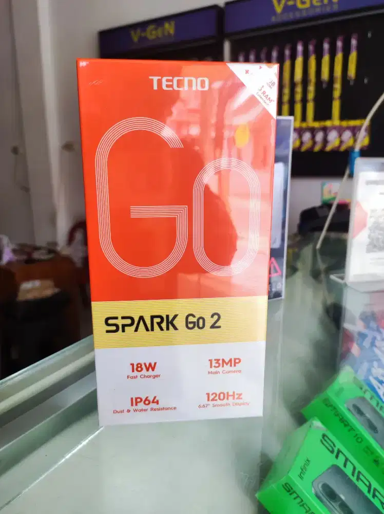 Tecno spark Go2 4+4 128 Gb garansi