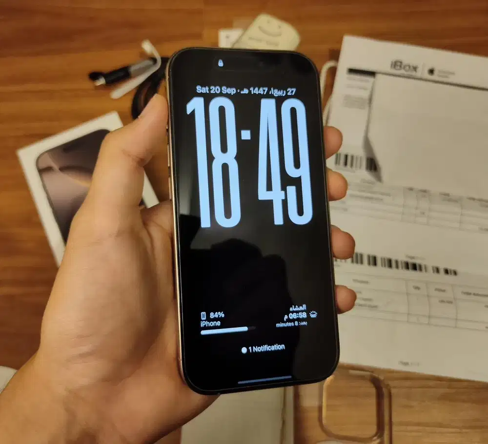 BU JUAL IPHONE 16 PRO 128 GB DESERT TITANIUM