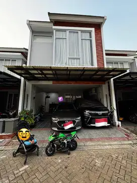 dijual rumah di U House Bintaro Jaya, baru renov full furnish
