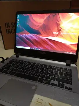 Laptop Asus A407M Celeron N4000 Ram 4Gb HDD 1TB MINUS BATERAI MATI