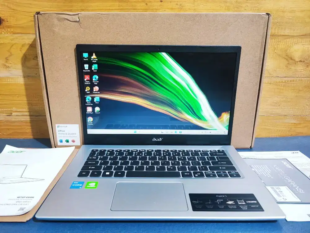 ACER Aspire 5 A514-54G Core i3-1115G4 RAM 8GB NVMe 512GB MX350 2GB
