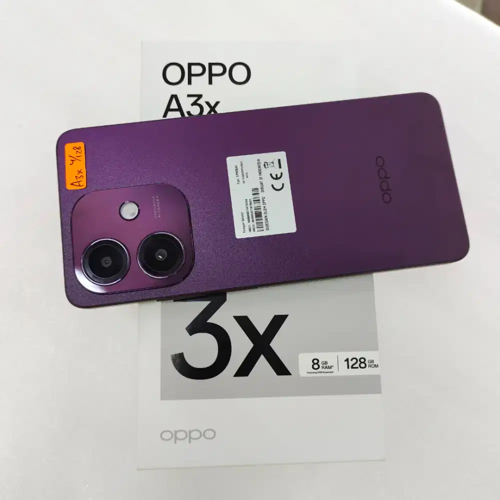 oppo A3x 8/128gb resmi