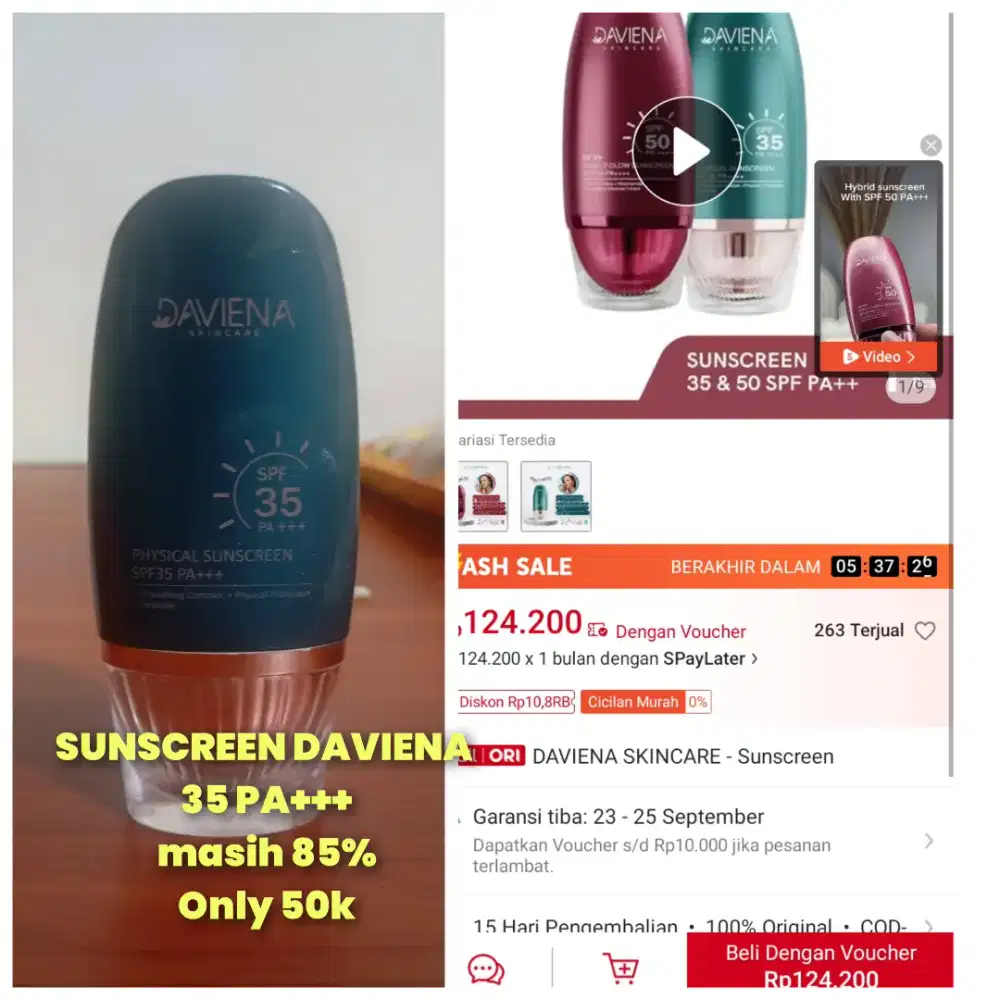 DAVIENA sunscreen