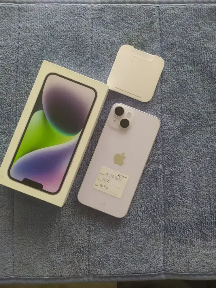 Iphone 14 128GB Second ibox Fullset