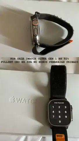 iwatch ultra gen 1 fullset ori