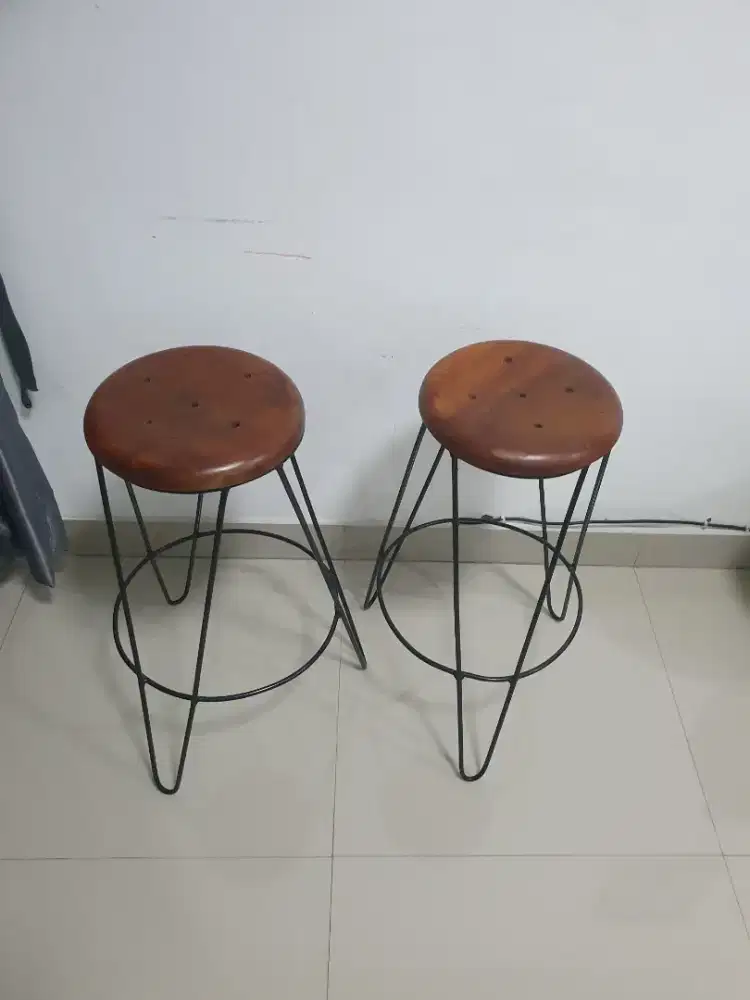 Kursi Bar Meja Makan Tinggi 60 cm