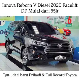 [KM 60rb] Innova V Diesel AT 2020 Facelif # Toyota Reborn Diesel Matic