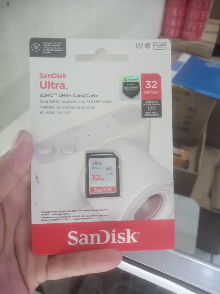 Memory Kamera Sandisk Ultra 32GB Clas 10