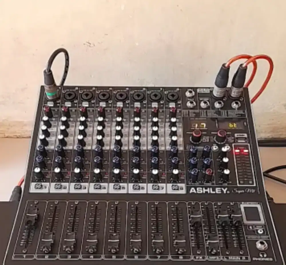 jual mixer ashley super m8 & soundqueen