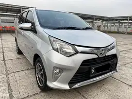 Km50rb Calya Matic 1.2 G AT Thn 2017 Toyota Silver LCGC 1200cc Agya
