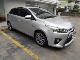 Toyota Yaris Silver AT tipe G 2016 Mulus Istimewa