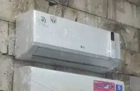 Ready AC seken ½pk & 1pk unit gres bergaransi 1 thn no revarasi