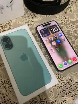 Iphone 16 128GB Resmi IBox Warna Teal