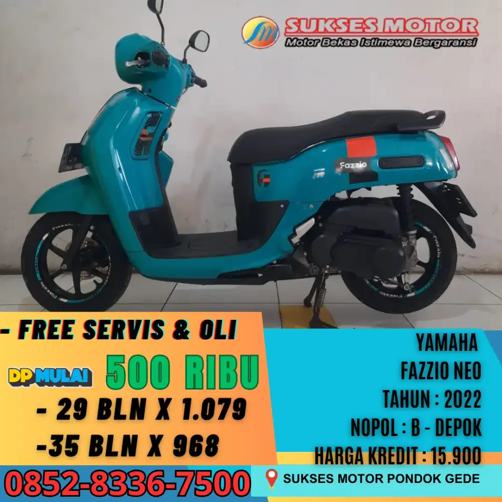 FREE ONGKIR YAMAHA FAZZIO NEO TAHUN 2022