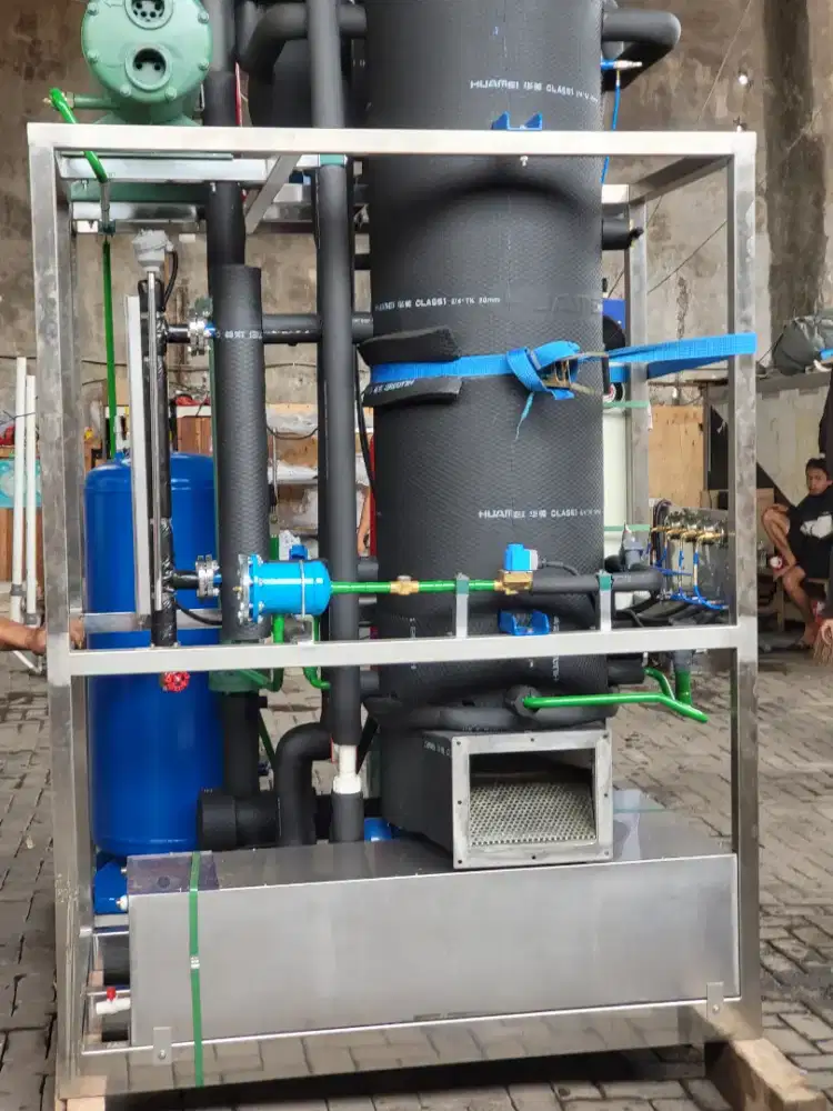 Mesin es batu kristal 5 ton