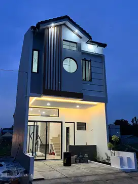 Dijual rumah baru dengan desain nuansa jepang