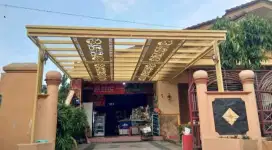 Kanopi atap alderon