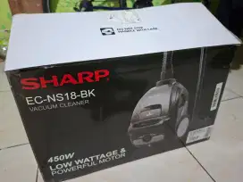 Second Vacum Cleaner - Sharp Bagless Vacuum Cleaner Black - EC-NS18-BK