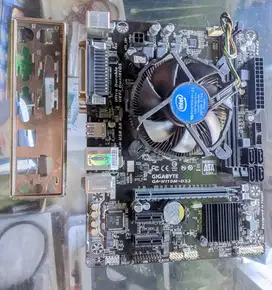 Motherboard MOBO H110 Gigabyte + Core i3 6100 3.70ghz Gen 6 Ram 4gb