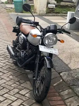 2018 Kawasaki W175 SE Silver