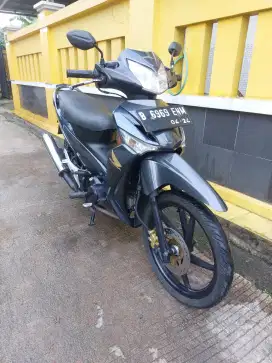 Supra x 2009 surat lengkap 125 fi hitam