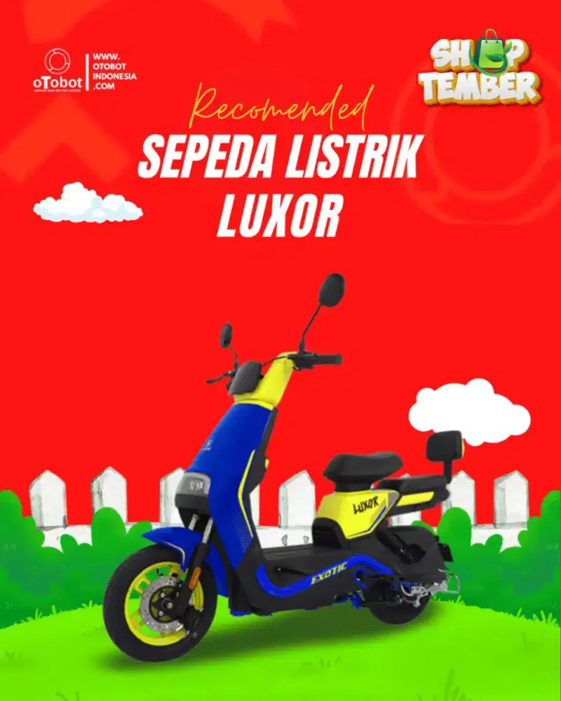 Sepeda listrik uwinfly Luxor