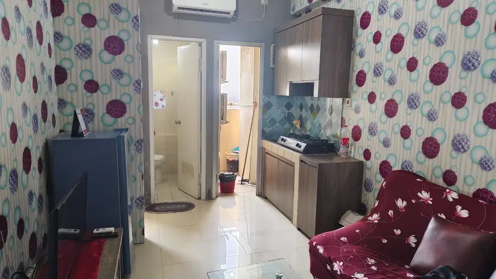 SEWA Apartemen Grand Emerald tipe 2 Kamar Furnished View Lepas