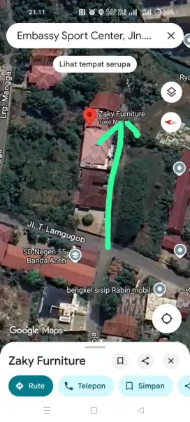 Di jual rumah area lamgugob banda aceh