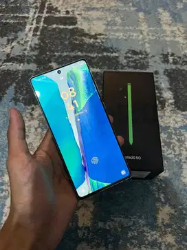 Samsung Note 20 ram 8/256gb 5g ex Sein Fullset Lengkap