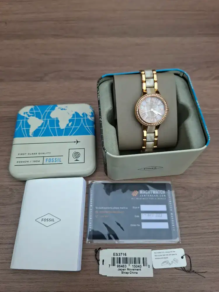 Preloved Jam Tangan Fossil Wanita
