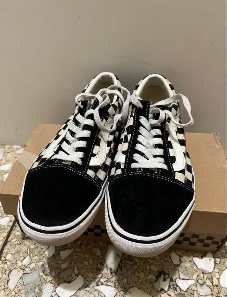 Vans Old Skool DX  CheckerBoard original