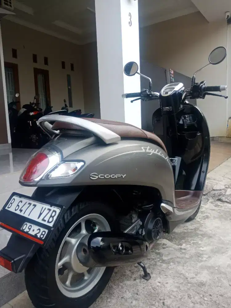 HONDA SCOOPY STYLISH CBS ISS PAJAK BARU BAYAR 2026 FULL ORI
