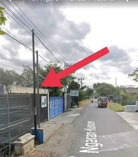 Dijual gudang industri loksi ceper klaten. luas 4230m2