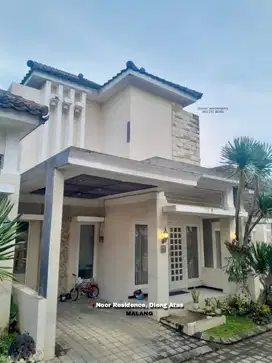 Rumah Suasana Villa Di Perumahan Noor Residence, Dieng Atas Malang